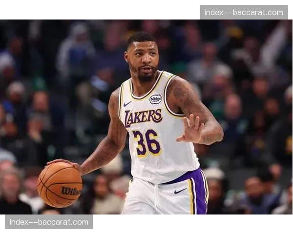 斯玛特右脚踝挫伤连续缺阵七场 湖人后场轮换深度面临考验